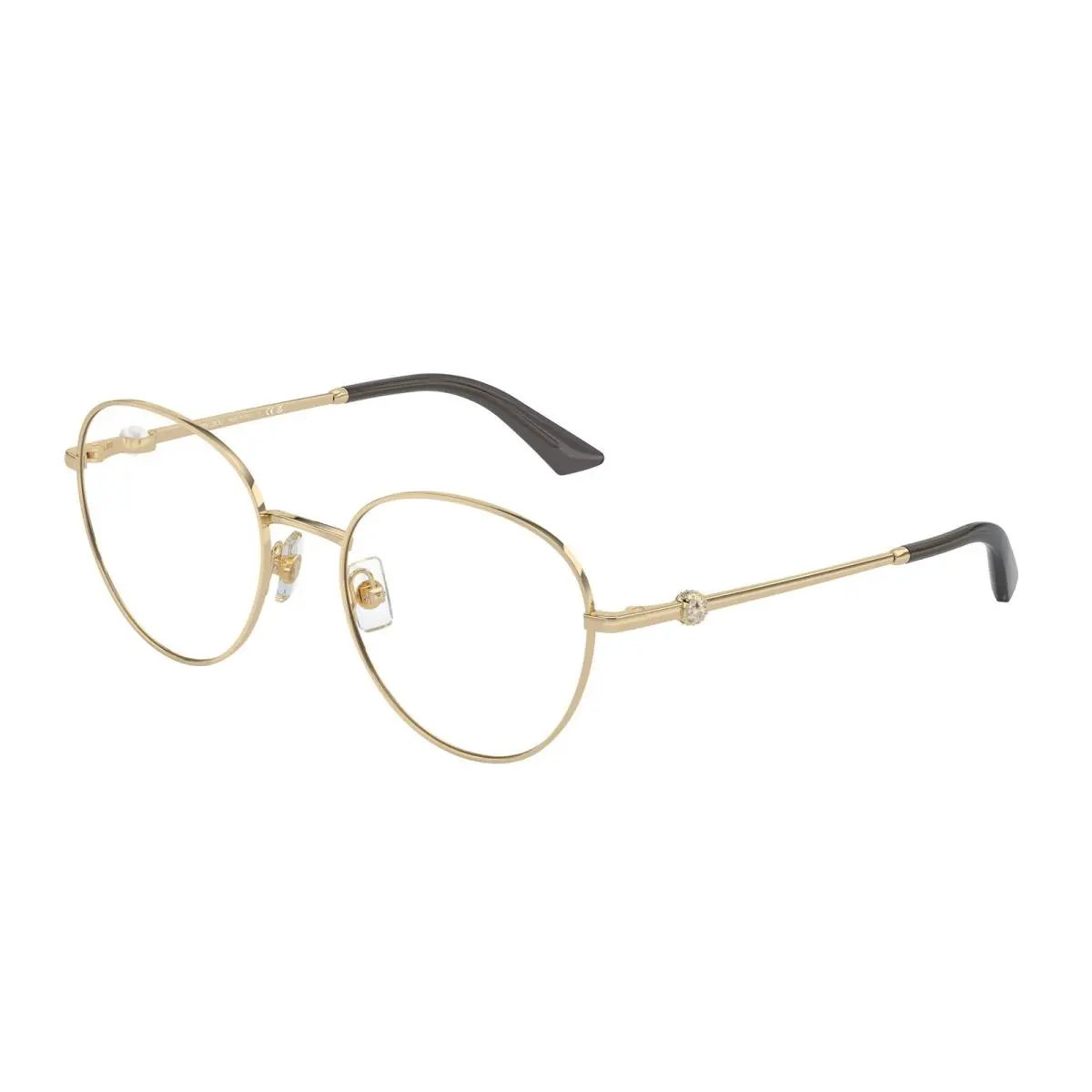 JC 2004 HB Pale Gold 3006 Size 50 Eyeglasses by Jimmy Choo