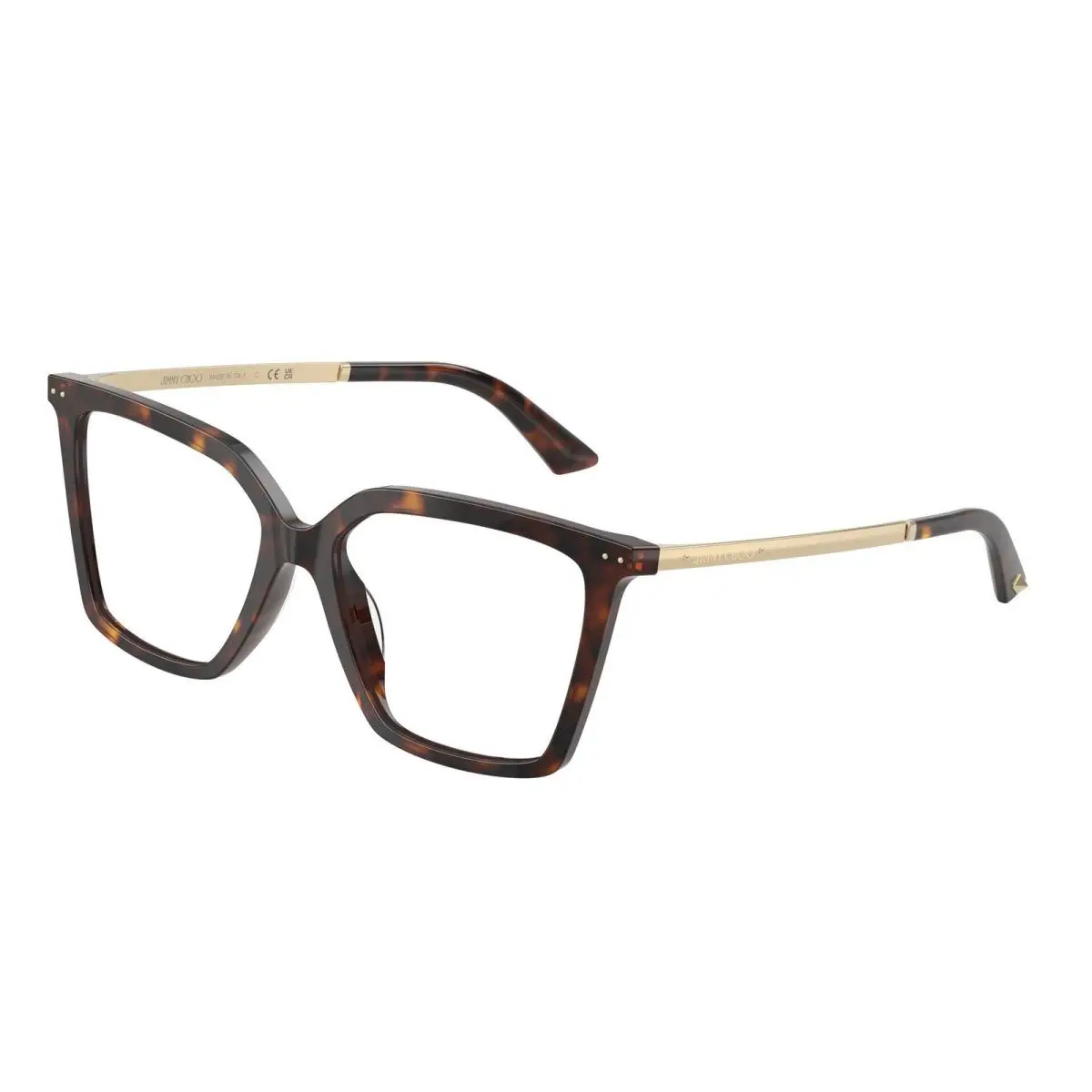 Jimmy Choo JC 3054 U Havana Demo Lens 5002 Size 54 Eyeglasses