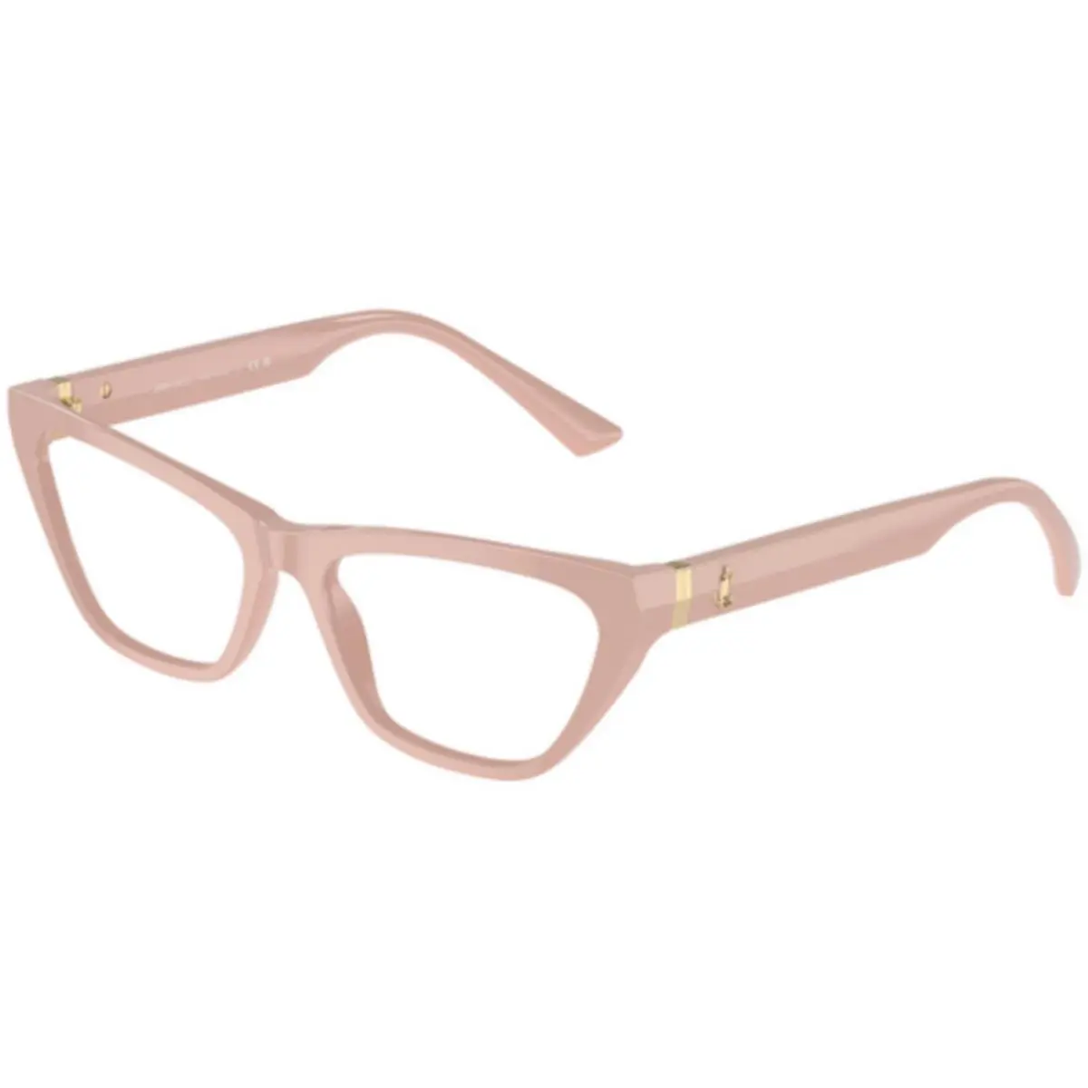 JC 3014 Pink Demo Lens 5014 Size 54 Eyeglasses by Jimmy Choo