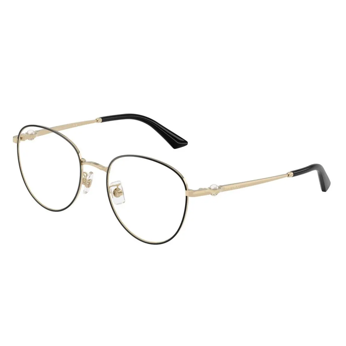 Jimmy Choo JC 2013 HD Pale Gold/black / Demo Lens 3010 Size 54 Eyeglasses