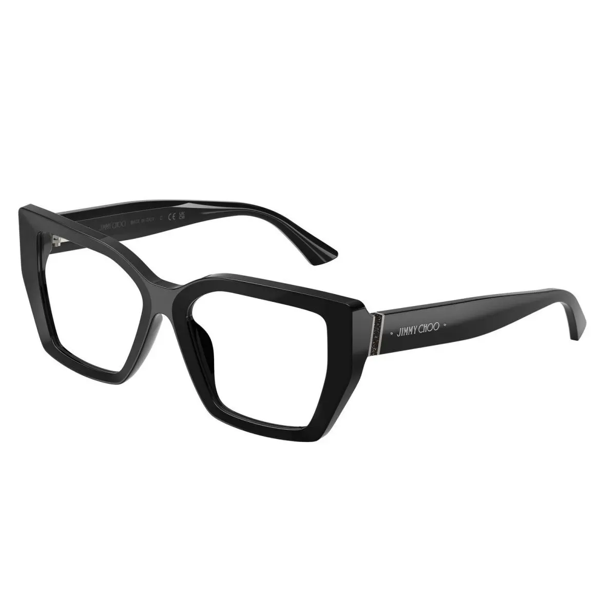 Jimmy Choo JC 3053 JU Black Demo Lens 5000 Size 54 Eyeglasses
