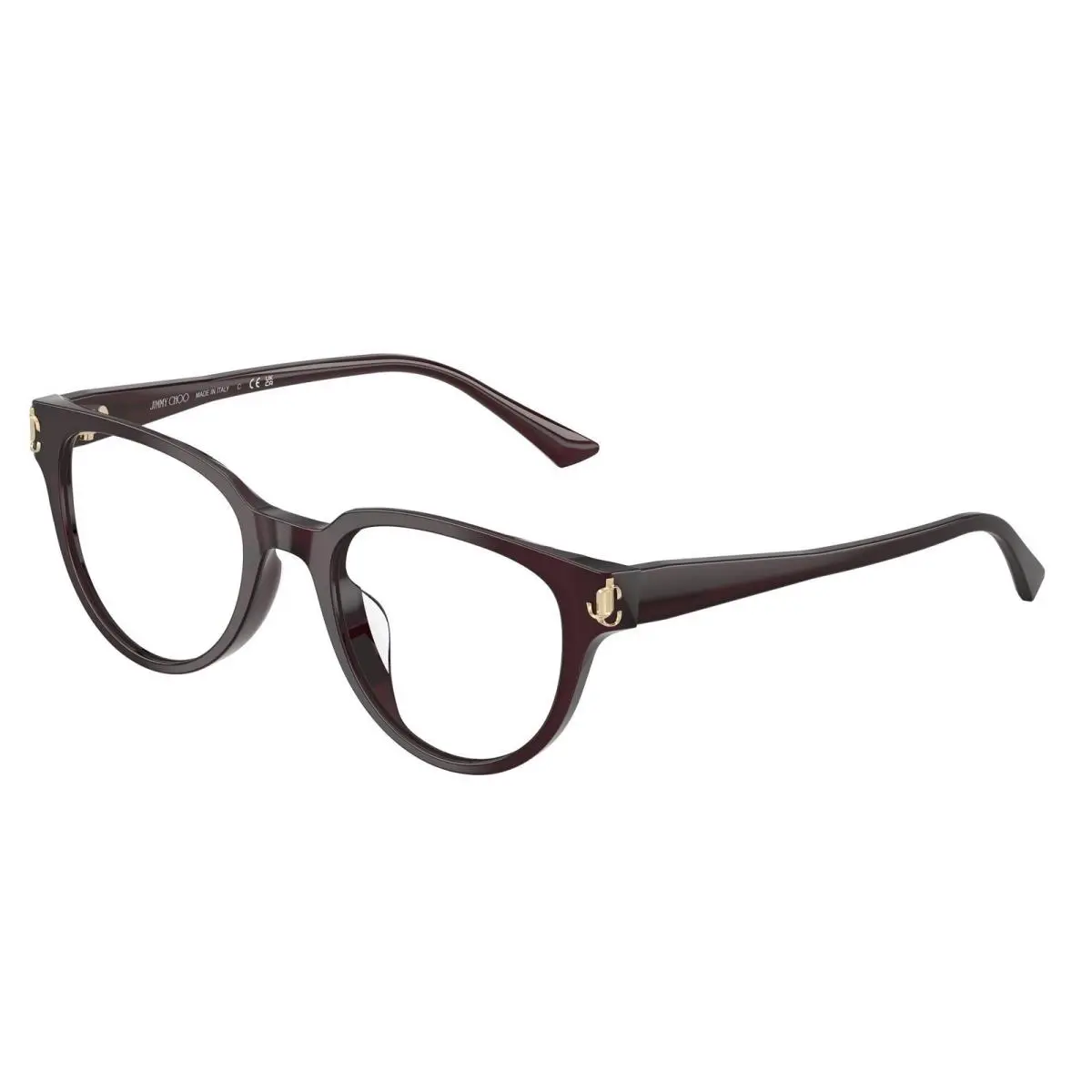 Jimmy Choo JC 3051 D Opaline Prune / Demo Lens 5086 Size 51 Eyeglasses