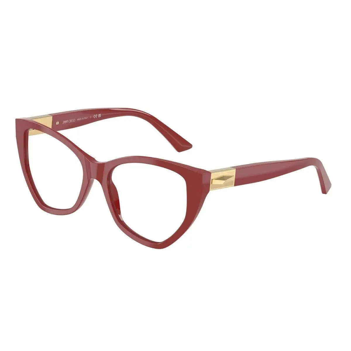 Jimmy Choo JC 3026 Cranberry / Demo Lens 5013 Size 53 Eyeglasses