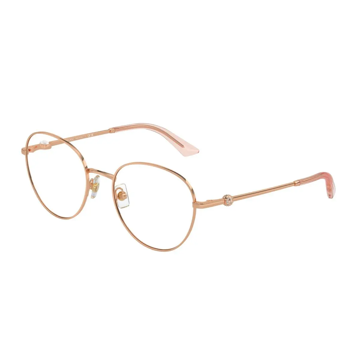 Jimmy Choo JC 2004 HB Rose Gold 3008 Size 52 Eyeglasses