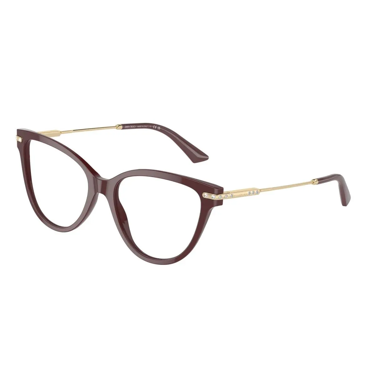 Jimmy Choo JC 3001 B Red 5018 Size 52 Eyeglasses