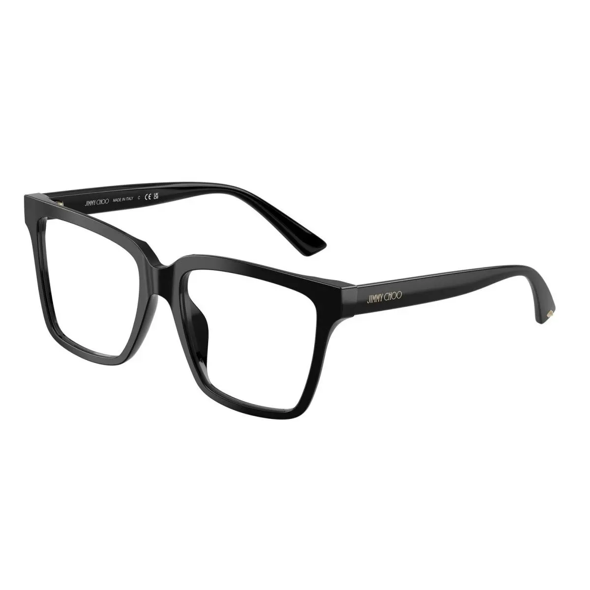 Jimmy Choo JC 3040 U Black Demo Lens 5000 Size 52 Eyeglasses