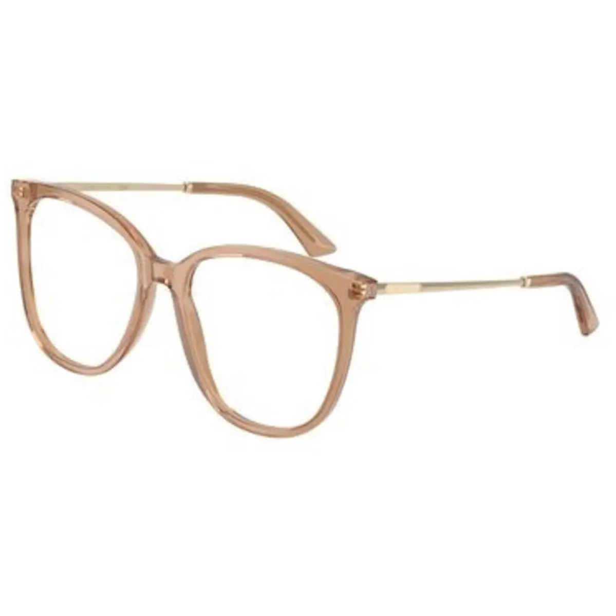 Jimmy Choo JC 3060 Transparent Tan / Demo Lens 5076 Size 53 Eyeglasses