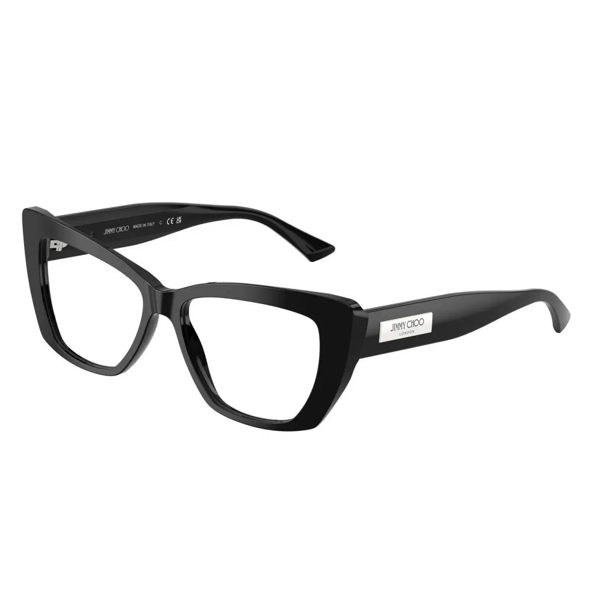 JC 3036 Black Demo Lens 5000 Size 54 Eyeglasses by Jimmy Choo
