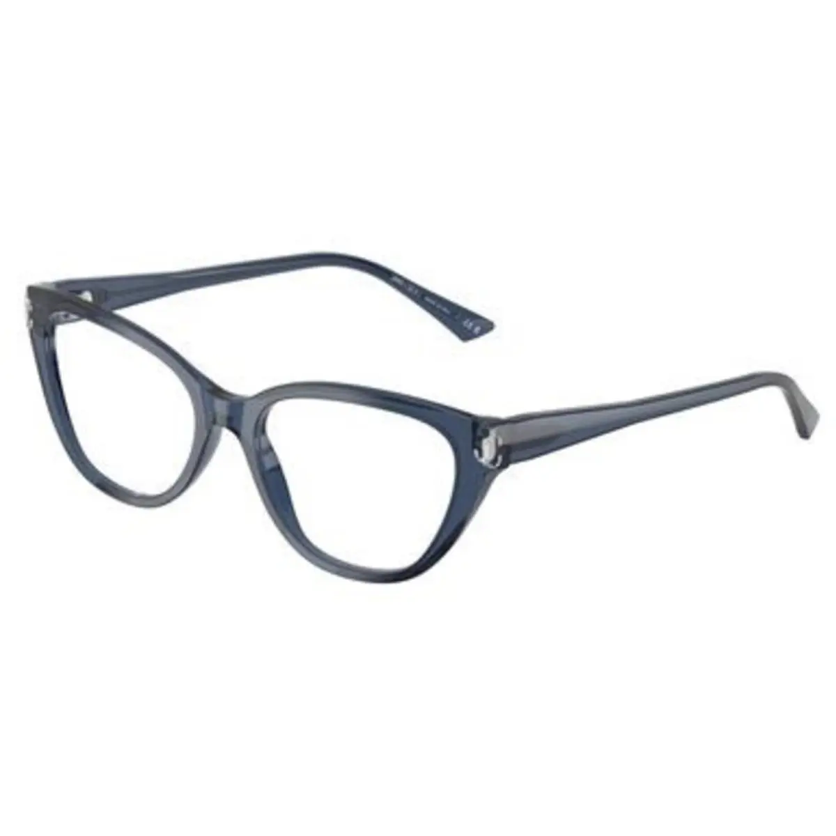 JC 3011 Transparent Navy / Demo Lens 5035 Size 52 Eyeglasses by Jimmy Choo