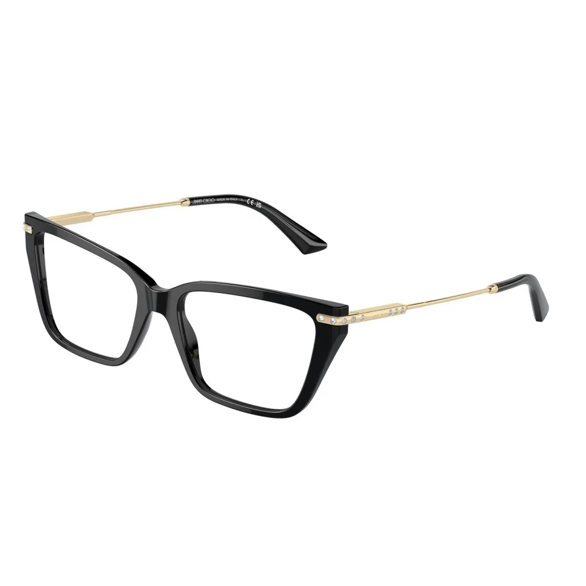 JC 3002 B Black 5000 Size 55 Eyeglasses by Jimmy Choo