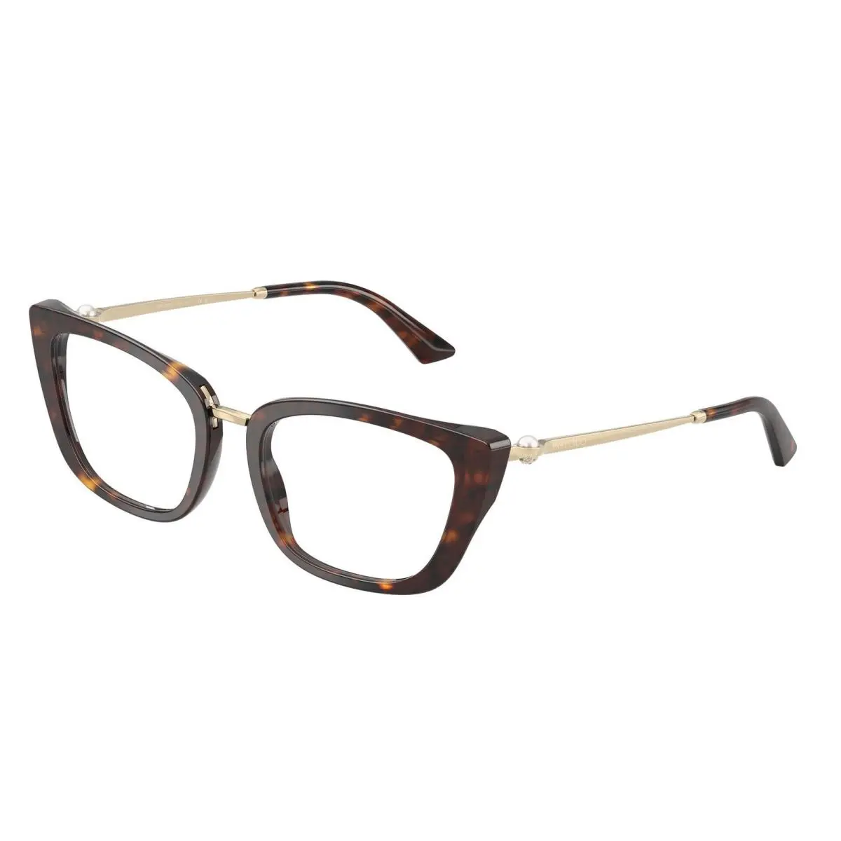 Jimmy Choo JC 3034 HB Havana Demo Lens 5002 Size 52 Eyeglasses