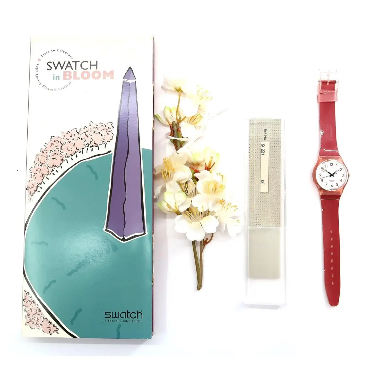 IN Bloom Watch RN130 1995 Special Edition Set 264 of 500 Made by Swatch