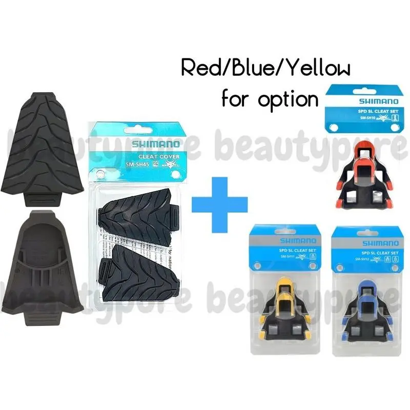 Shimano SM-SH45 Spd-sl Road Bike Pedal Cleat Covers SMSH10/11/12 Cleats