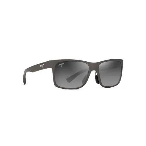 Maui Jim Hoopili 683-14 Polarized Sunglasses Matte Grey Neutral Grey Large