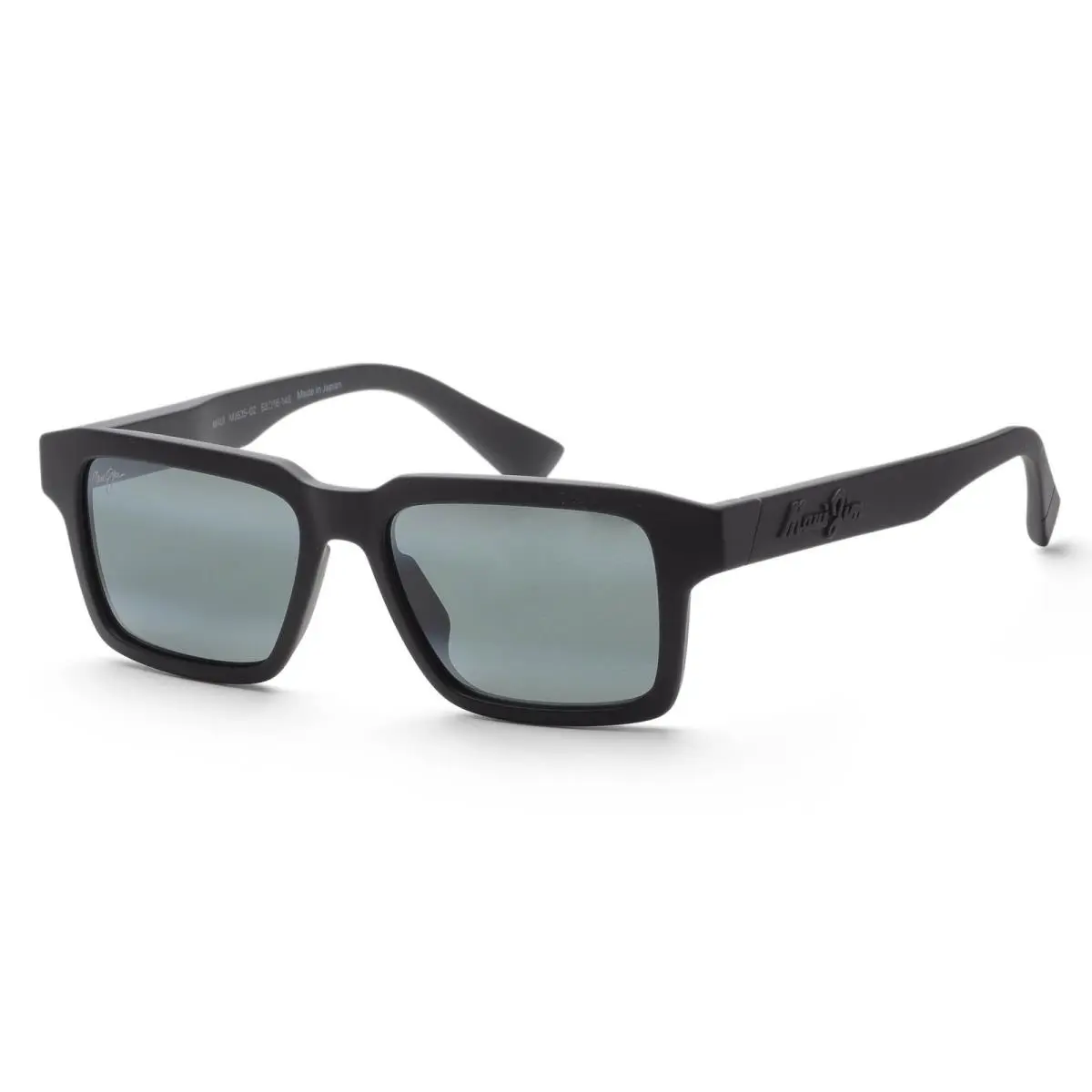 Men`s Kahiko 53mm Matte Black Polarized Sunglasses MJ0635S-001 by Maui Jim