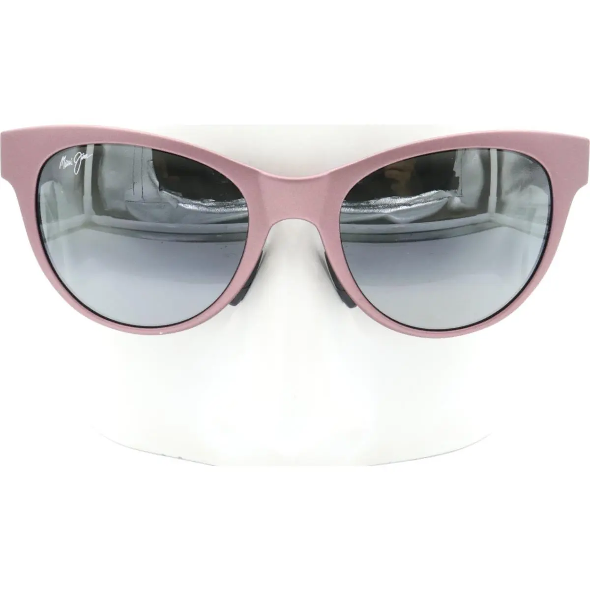 Hulahē Metallic Matte Rose Gray Sunglasses MJ0685S-003 / 685-09 by Maui Jim