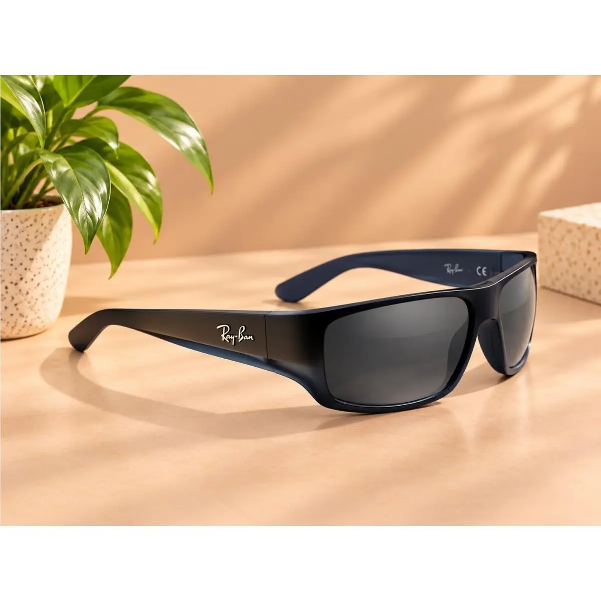 Maui Jim Unisex World Cup Polarized Wrap Sunglasses Marlin/neutral Grey L