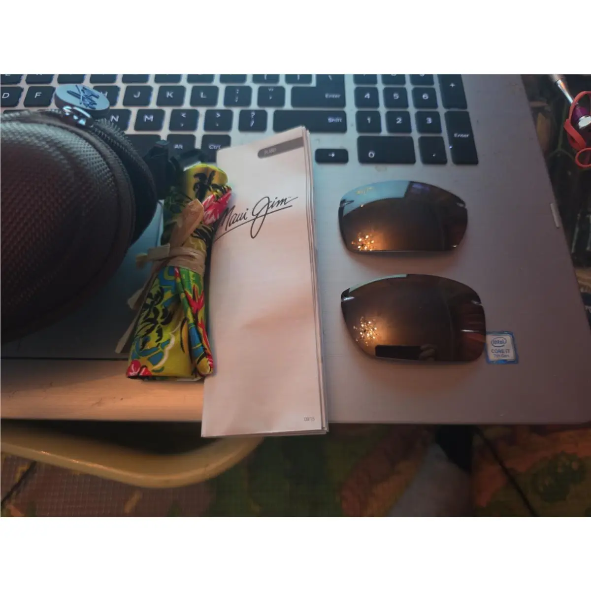 Maui Jim Lighthouse Oem MJ-423-26 Rootbeer Mauipure Brown Lenses with Case