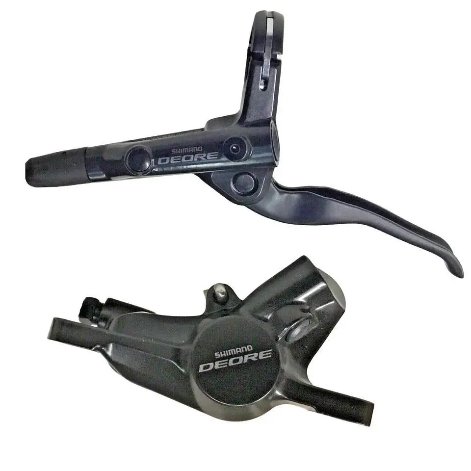 Shimano Deore M6000/T6000 Front Left Hydraulic Pre‑bled Disc Brake 750mm Hose