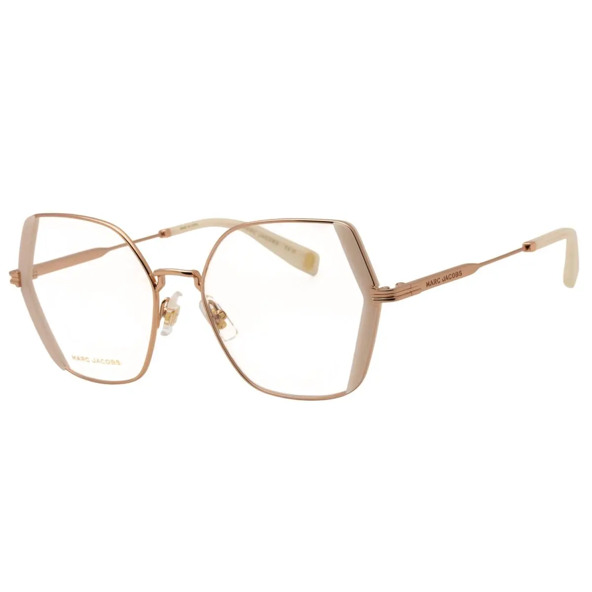 MJ1068-Y3R-54 Eyeglasses Frame Size 54mm 17mm 140mm Goldivory Women by Marc Jacobs