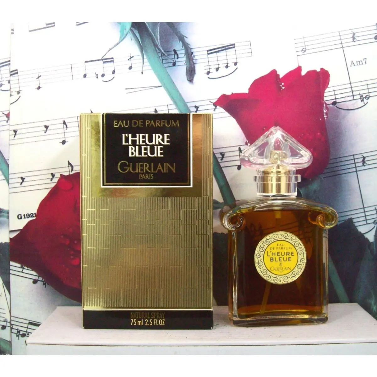 L`heure Bleue Edp Spray 2.5 Oz. By Guerlain. / Vintage Formula