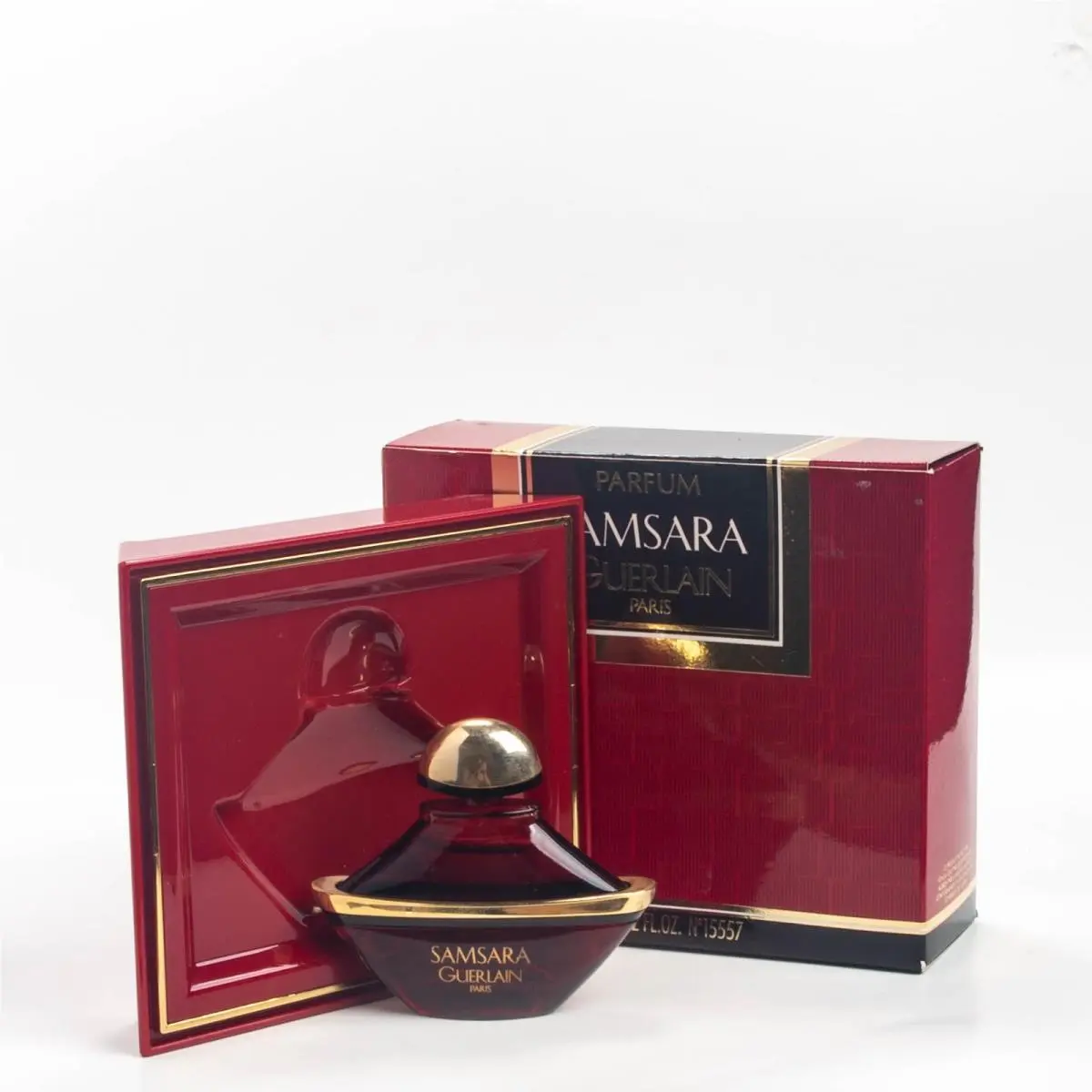 Guerlain Samsara Parfum .5OZ 15ml Splash Perfume Extrait Vintage 1989 First Year