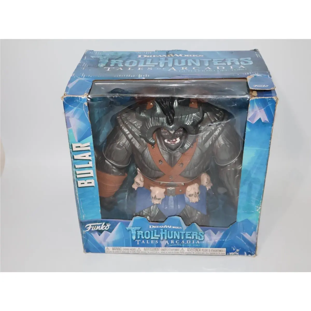 Funko Bular Action Figure Trollhunters Tales of Arcadia 12” Large Toy Box Wear