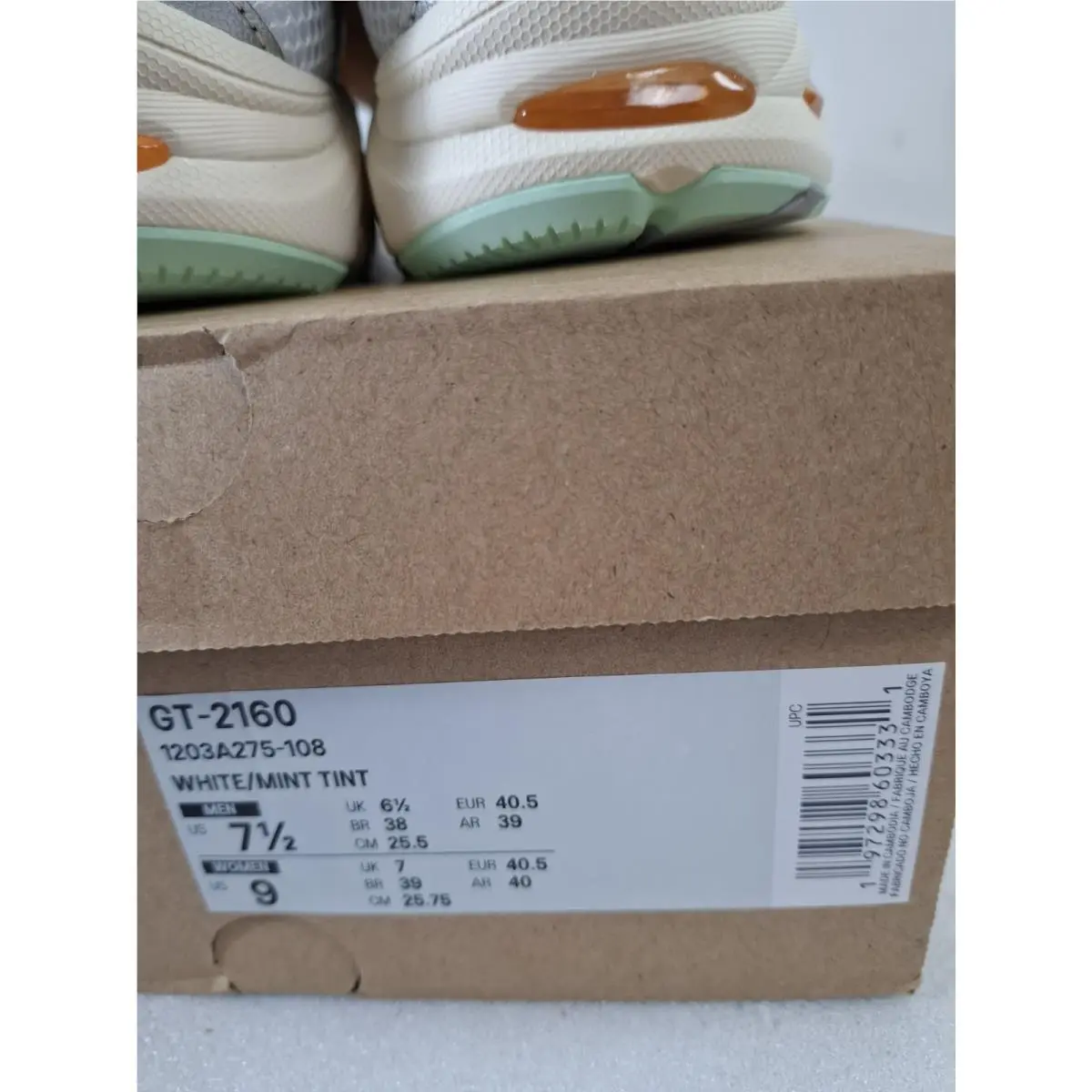 Asics shoes - ASICS GT 2160 - 1203A320-116 - White 1