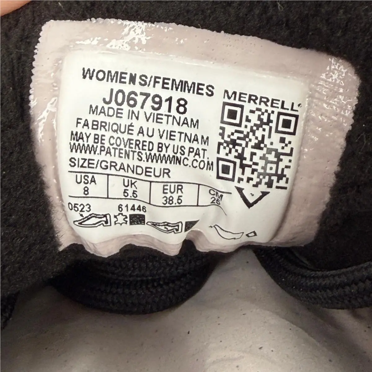 Merrell shoes - MQM Ace Fleece 1TRL - MQM Ace Fleece - J067918 - Black 4