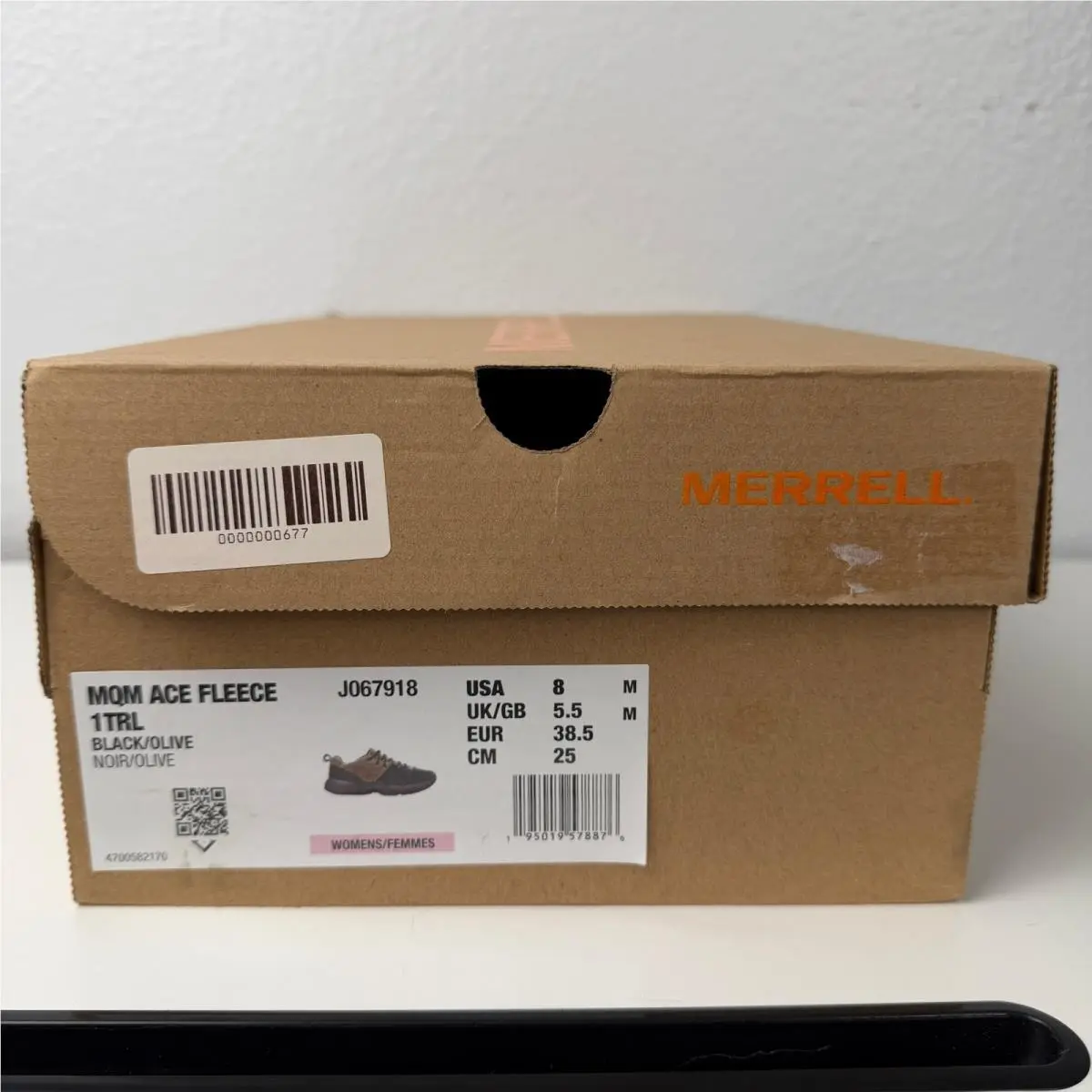 Merrell shoes - MQM Ace Fleece 1TRL - MQM Ace Fleece - J067918 - Black 6