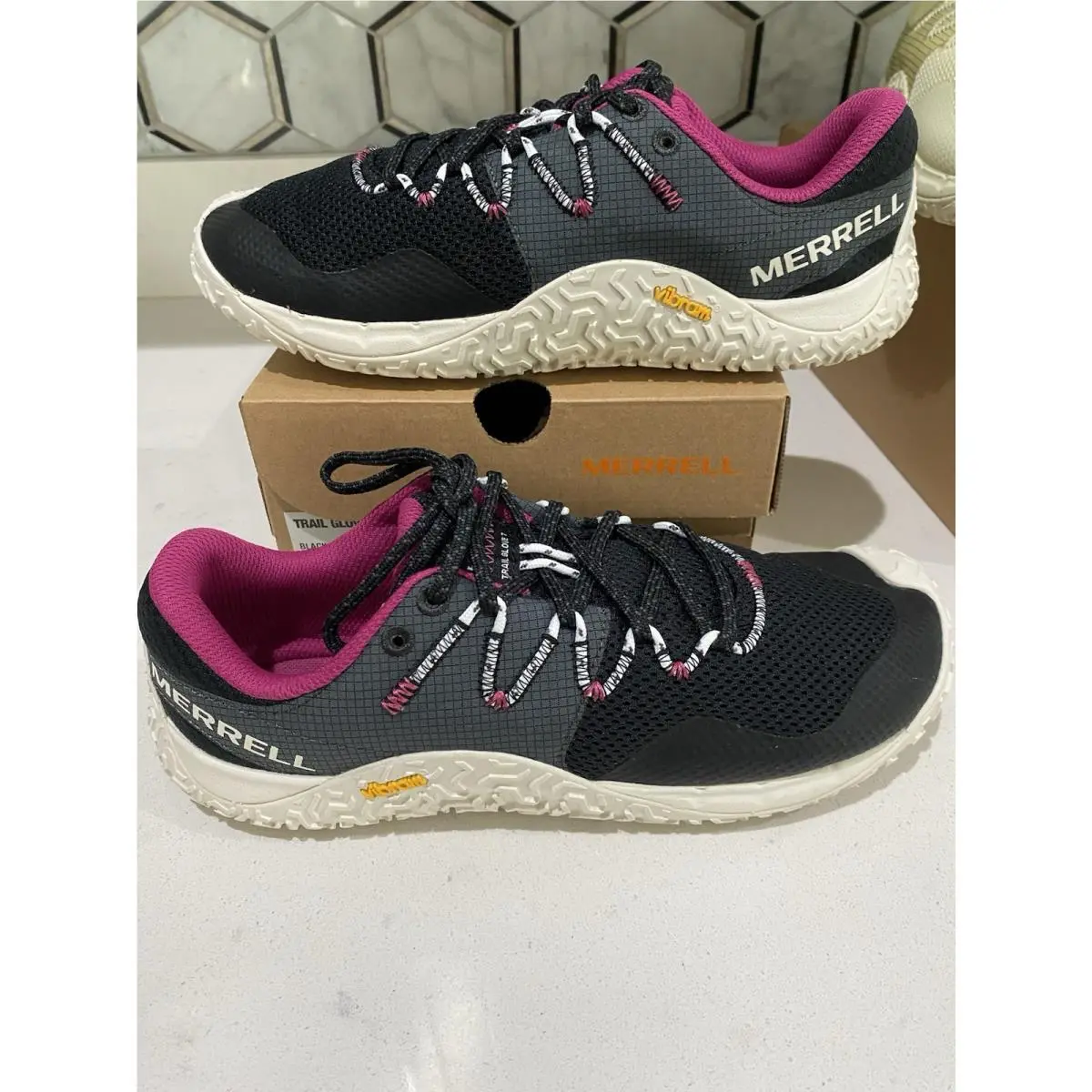 Womens Merrell Trail Glove 7 Trail Running Shoes Size 8.5