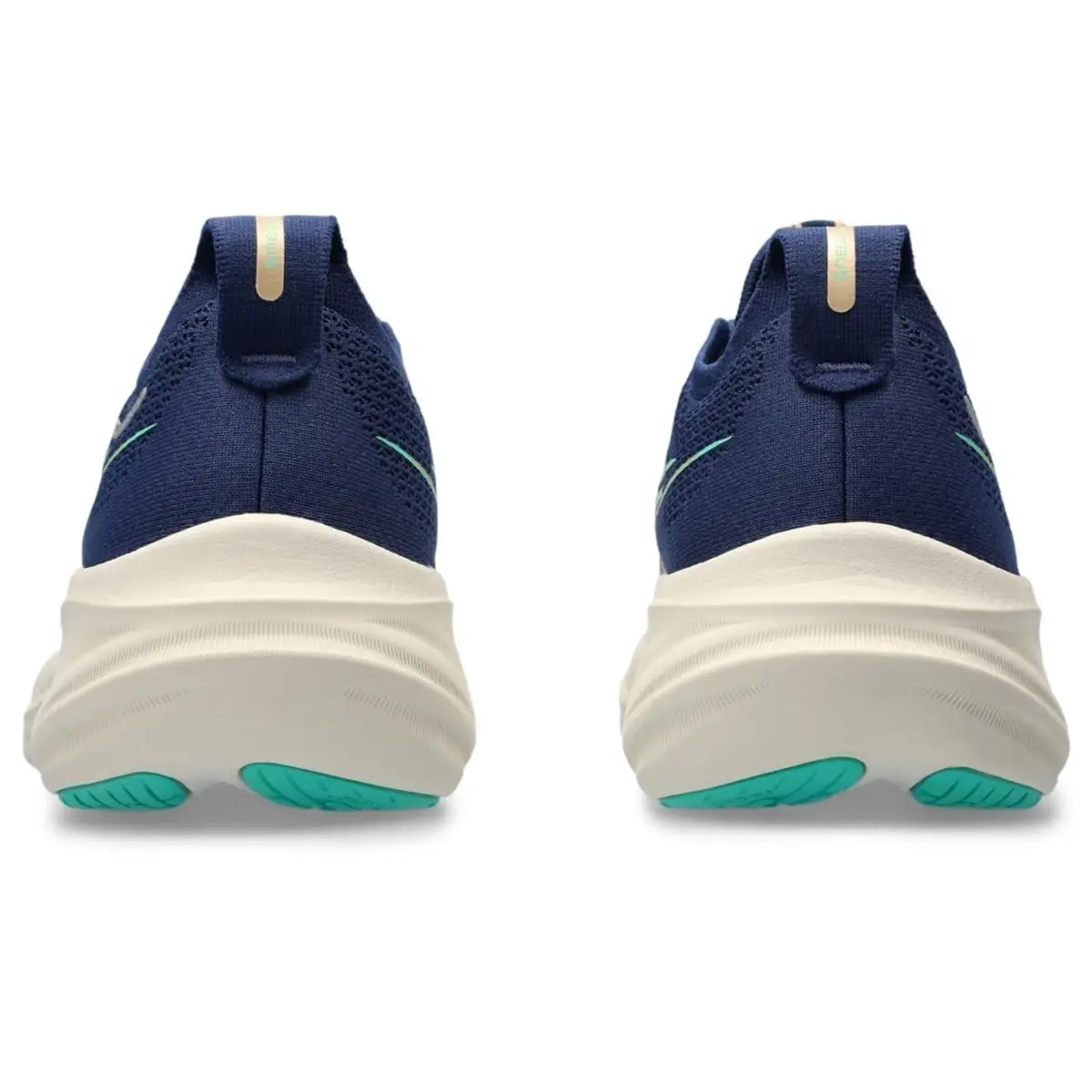 Asics shoes - ASICS Women`s Gel-Nimbus 26 - 1012B602400 - Blue Expanse/Aurora Green 4
