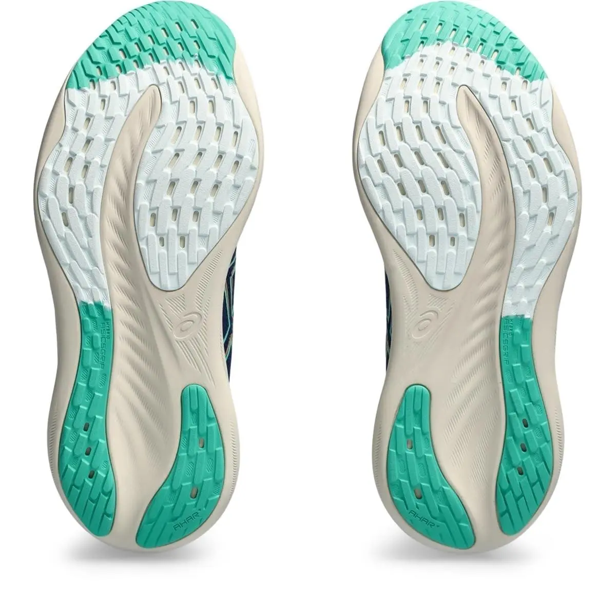 Asics shoes - ASICS Women`s Gel-Nimbus 26 - 1012B602400 - Blue Expanse/Aurora Green 5