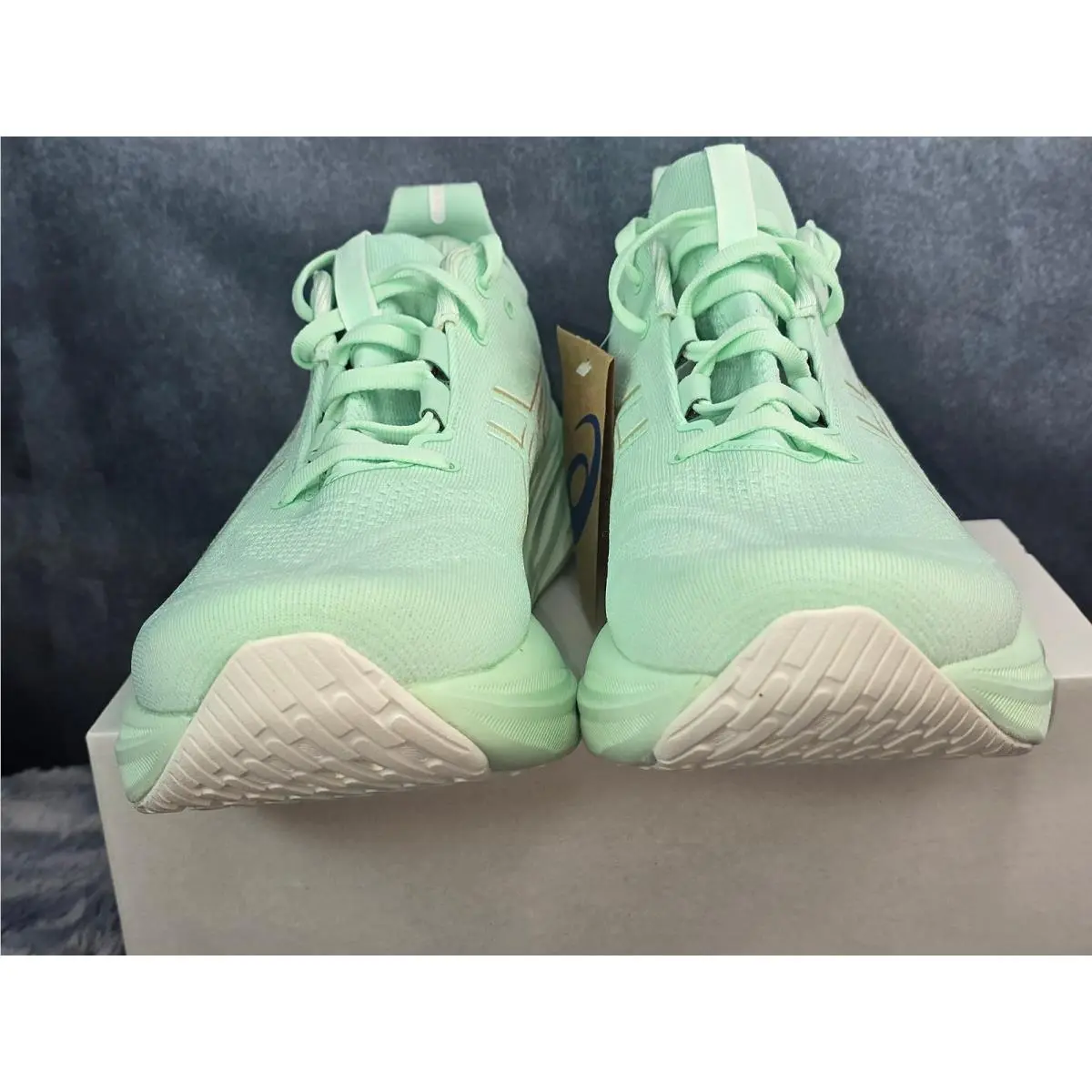 Asics shoes - ASICS GEL-Nimbus 26 - Athletic running - Green 0