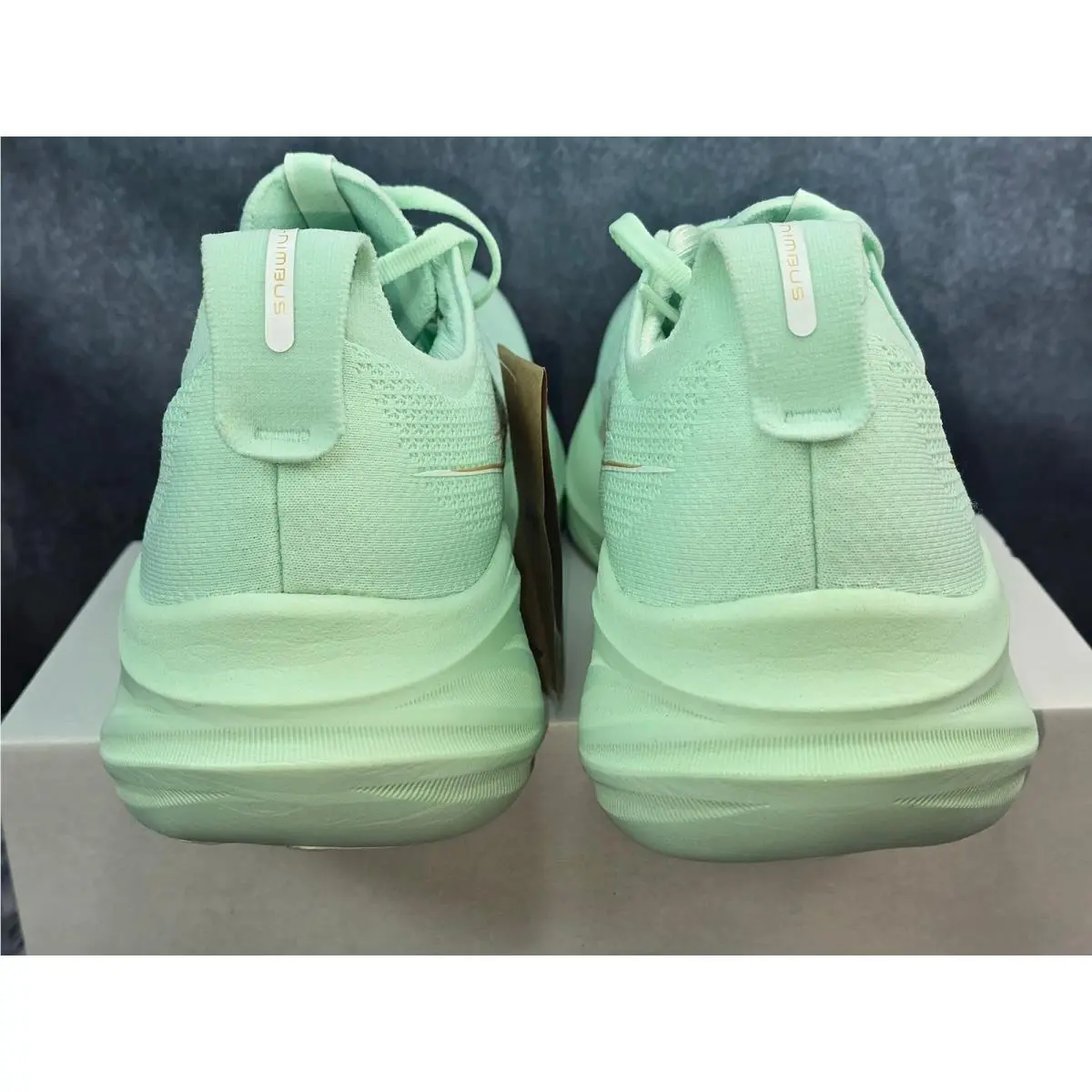 Asics shoes - ASICS GEL-Nimbus 26 - Athletic running - Green 1