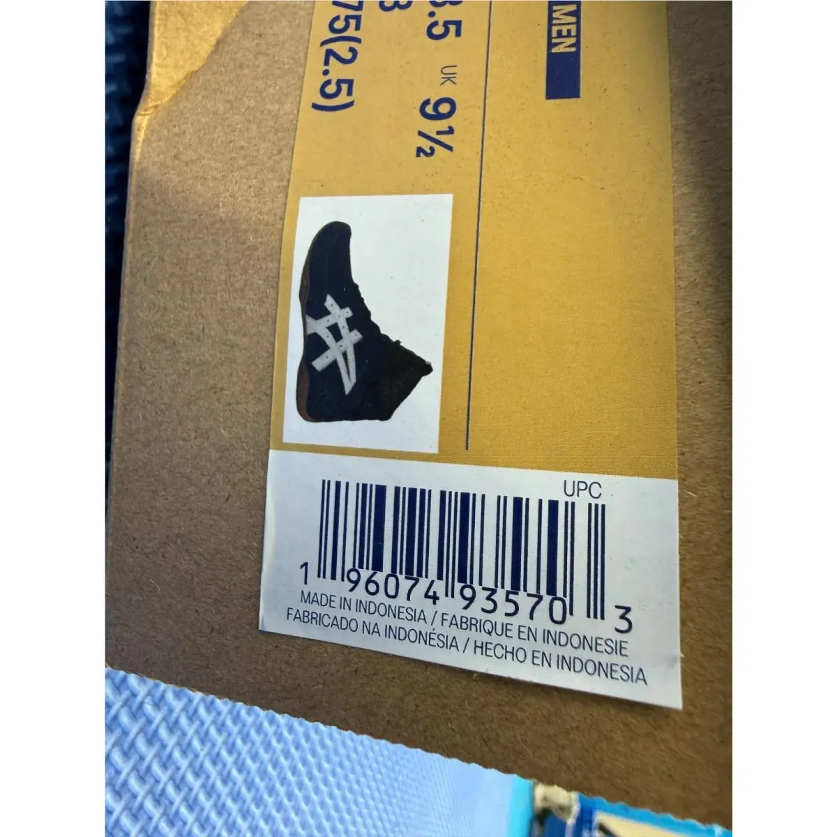 Asics shoes - Black (UPC: 196074935703) 1