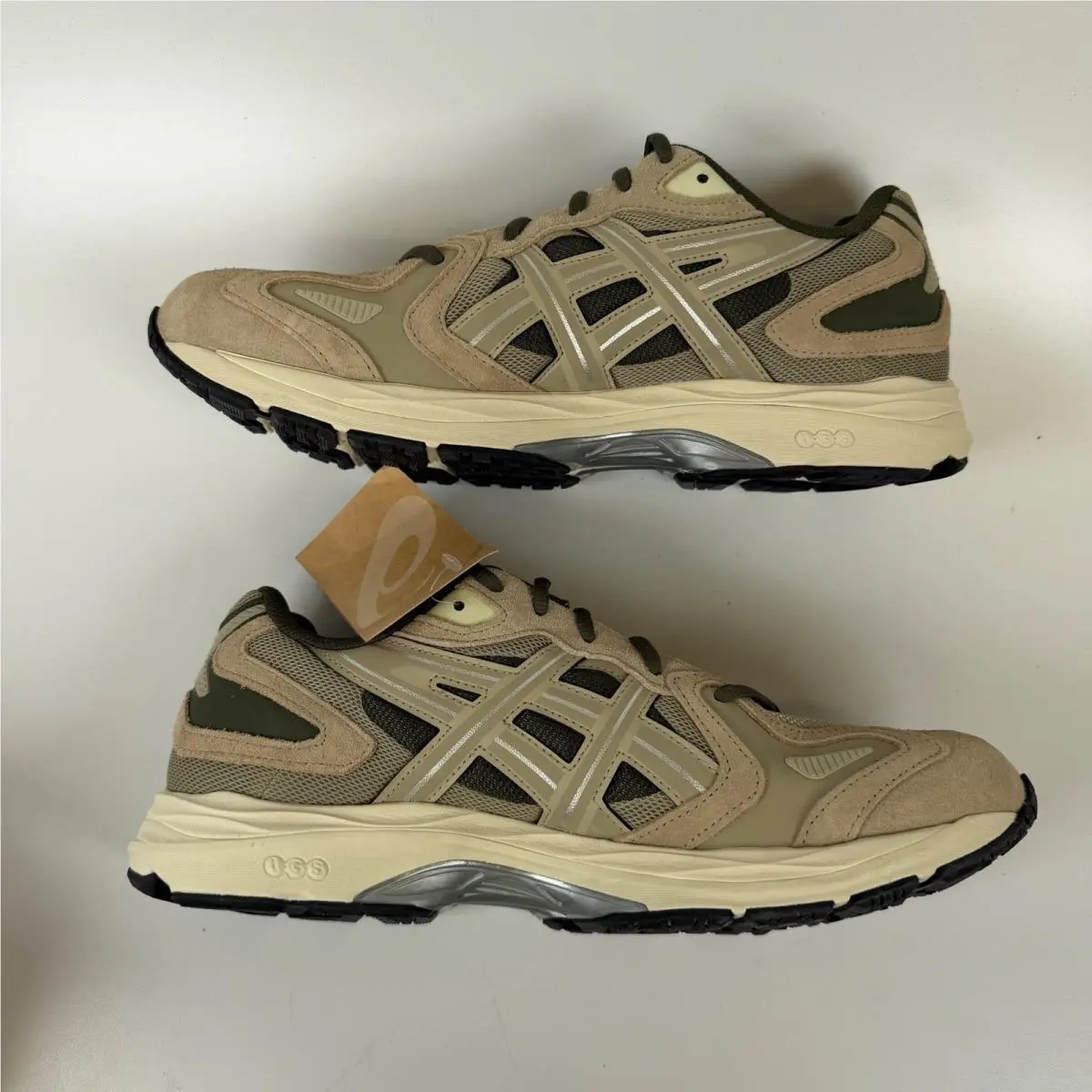 Asics shoes - Gel-K1011 Wool Olive Canvas - Wool Olive Canvas - Green 1