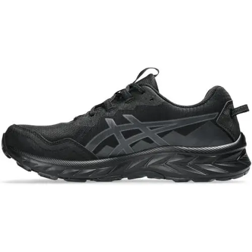 Womens 12 Asics Gel-venture 10 Trail Running Sneaker Shoes Black Graphite Grey