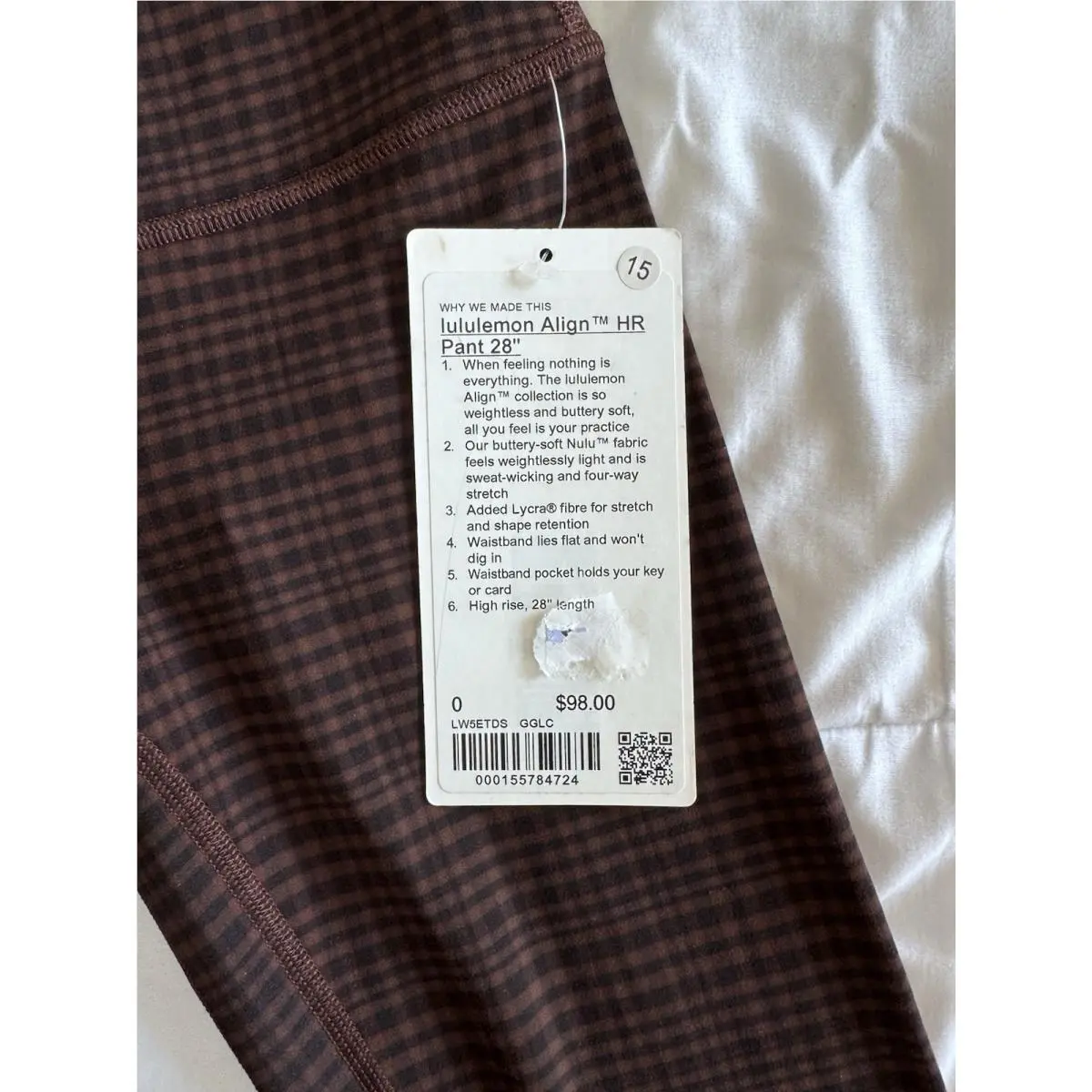 Lululemon clothing - Brown 1