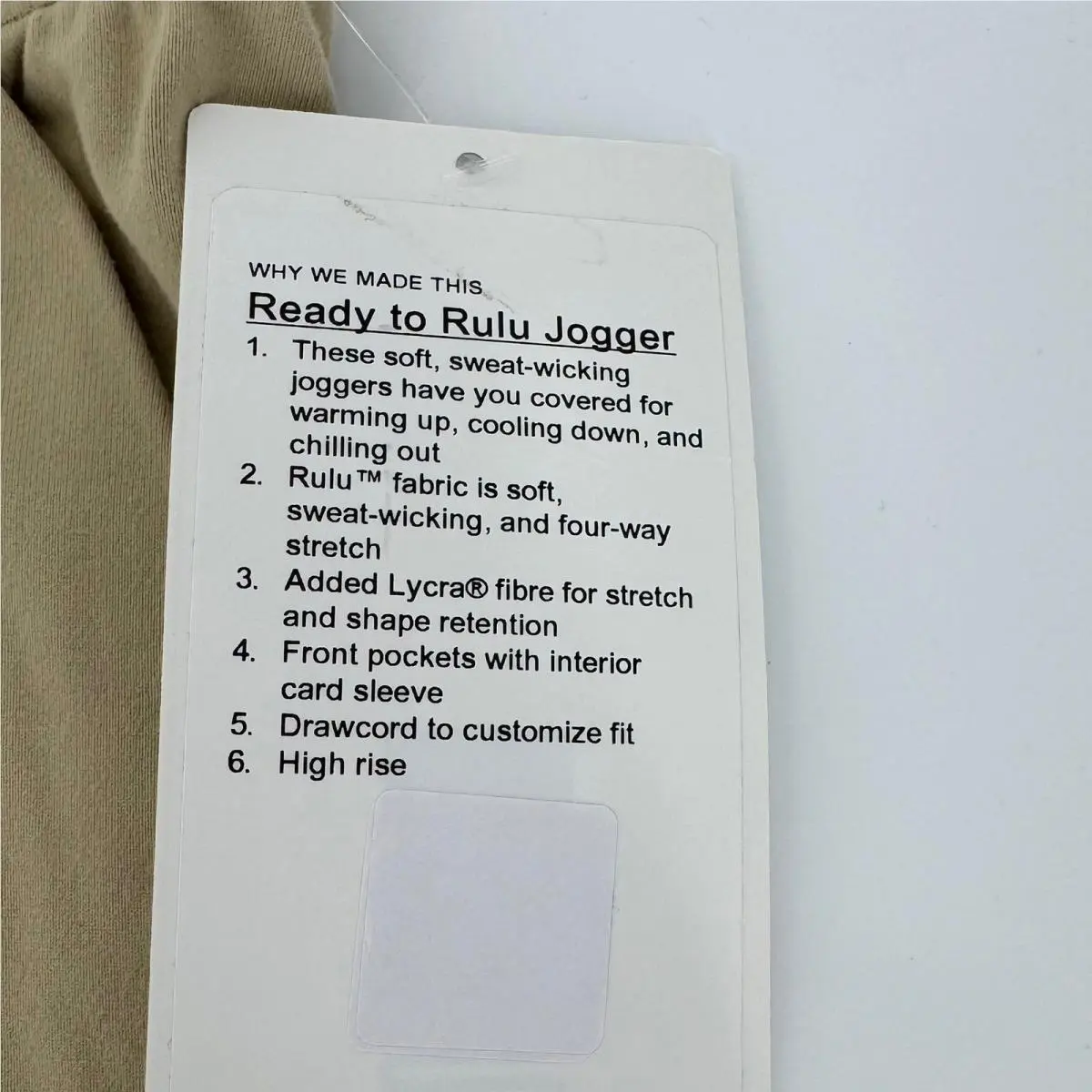 Lululemon clothing - Beige 4