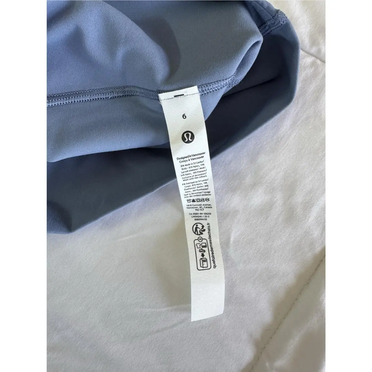 Lululemon clothing - Blue 7