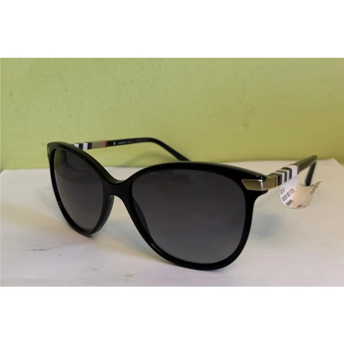 Burberry BE4216 3001T3 Black Polarized Grey Gradient Sunglasses 57-16