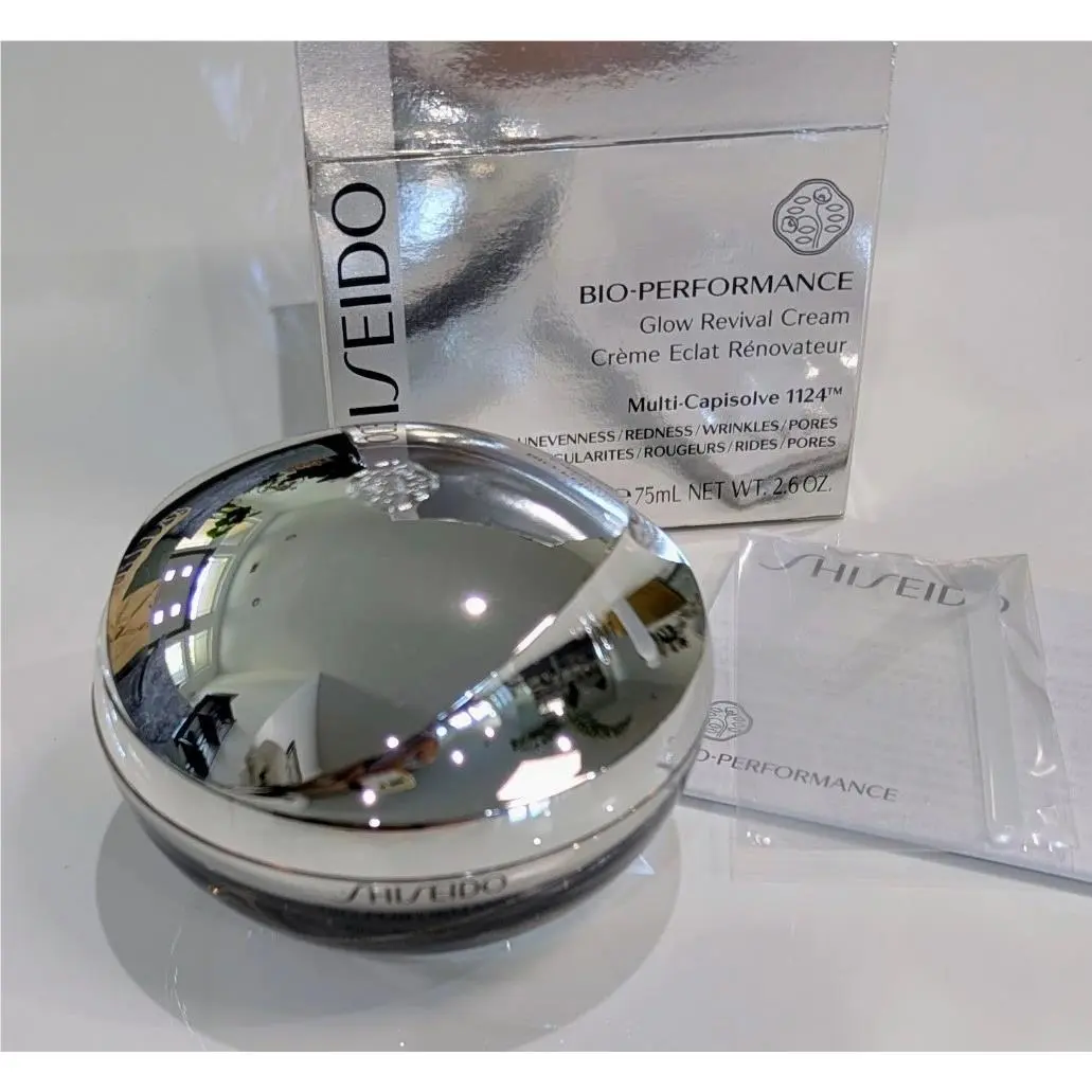 Shiseido Bio Performance Glow Revival Cream 75ml Uneven Redness Dullness