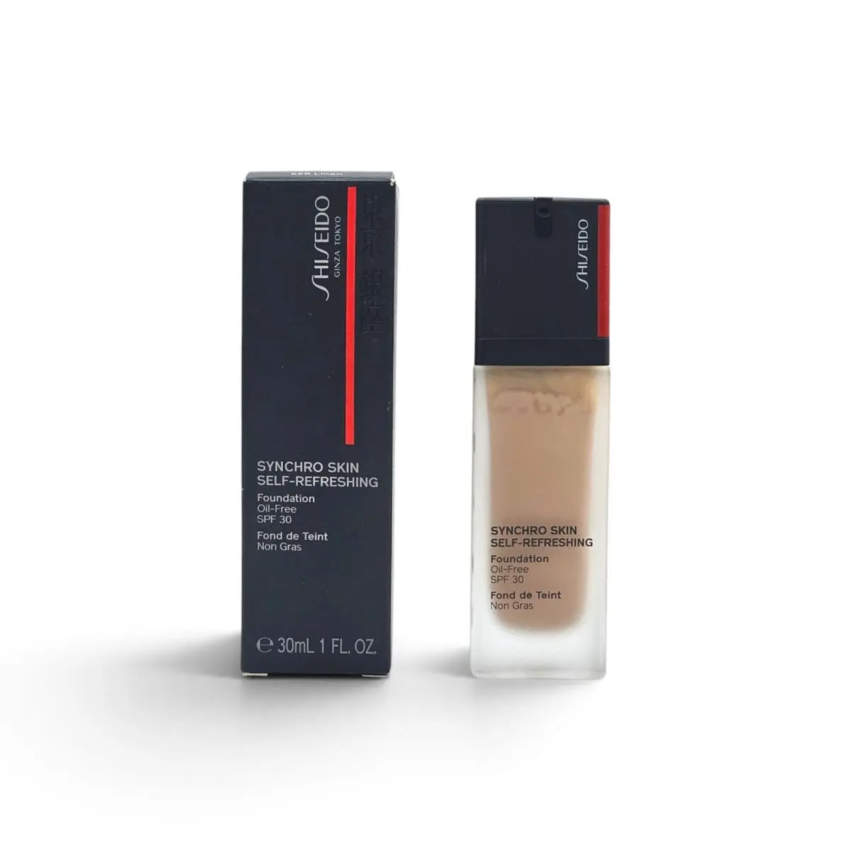 Synchro Skin Self-refreshing Foundation Spf 30 Linen 220 1oz 30ml by Shiseido