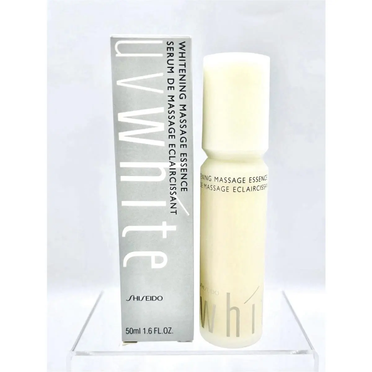 Shiseido UV White Whitening Massage Essence Serum 1.6 oz 50ml Japan