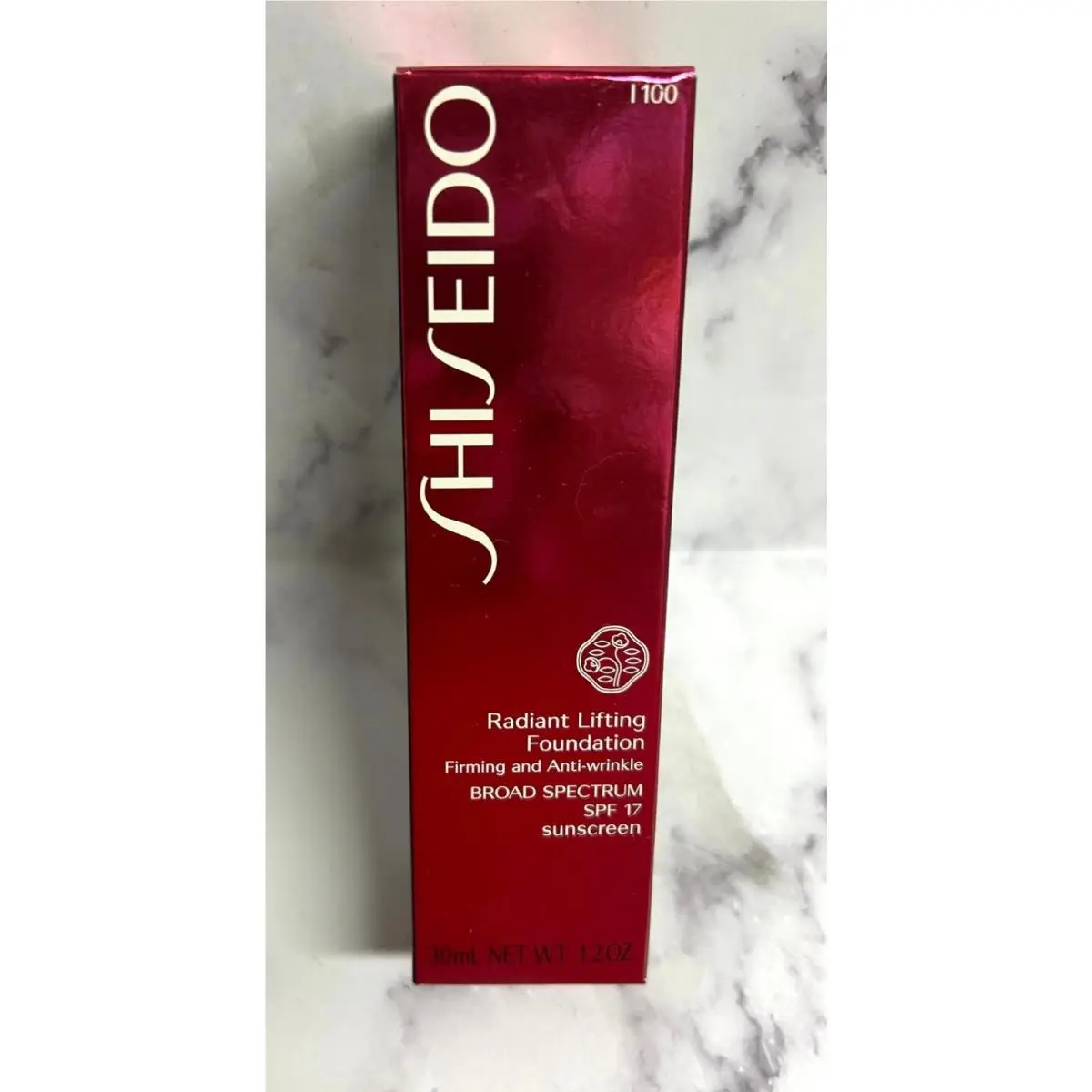 Shiseido Radiant Lifting Foundation Spf 17 I100 Very Deep Ivory Boxed