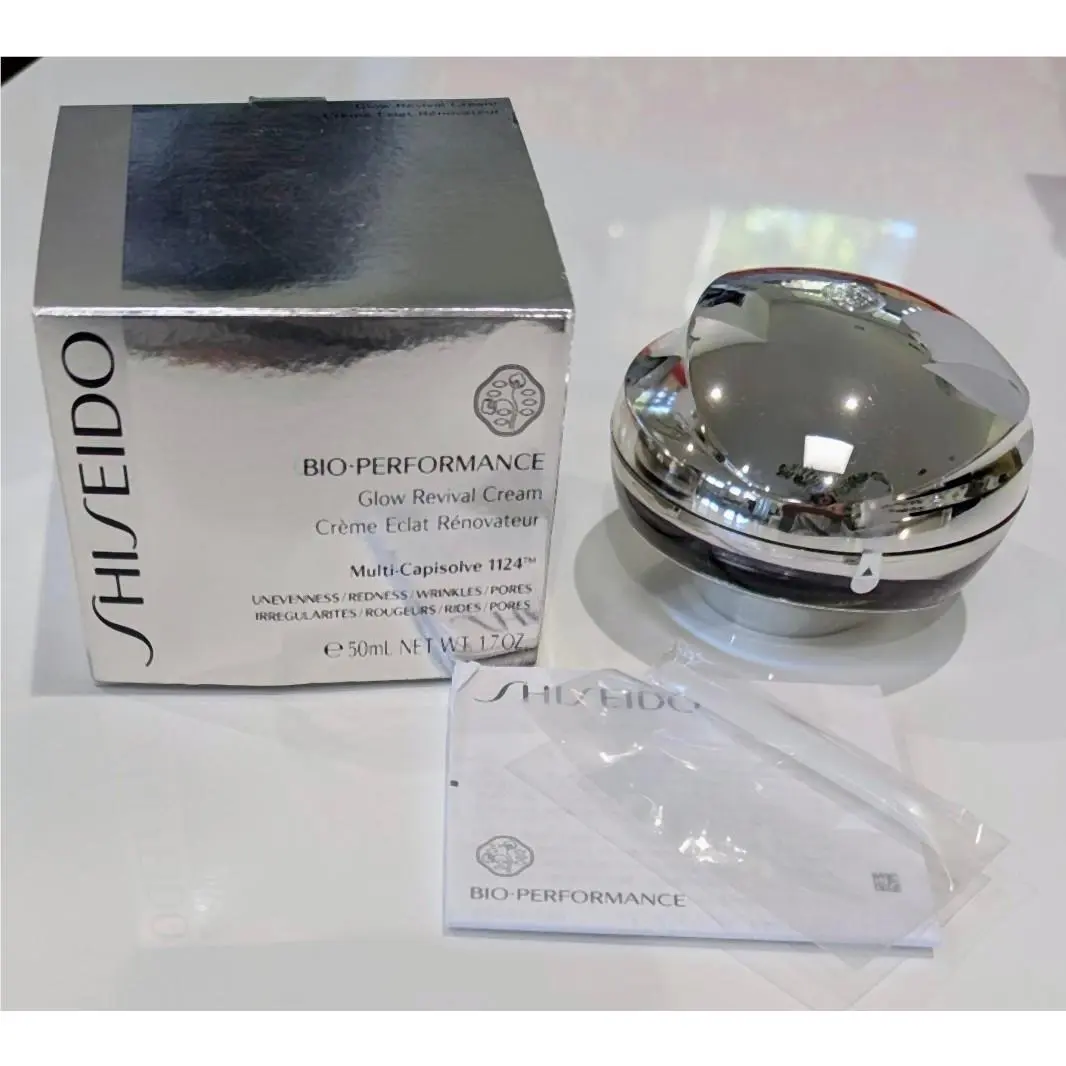 Shiseido Bio Performance Glow Revival Cream 50ml Uneven Redness Dullness