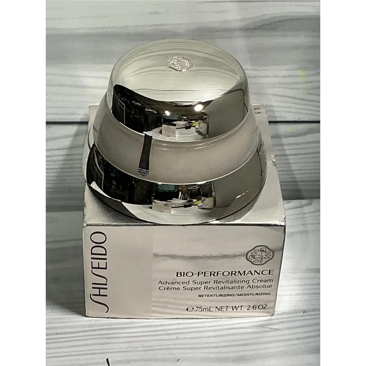 Shiseido Bio-performance Cream Women 75ml 2.6oz Silver Super Revitalizing