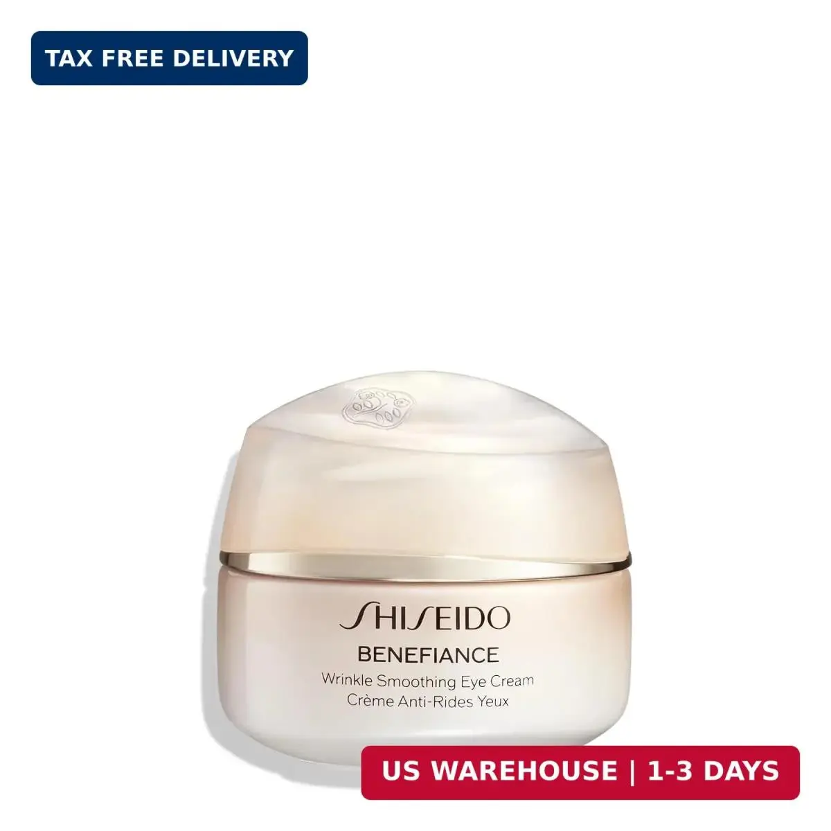 Benefiance Wrinkle Smoothing Eye Cream - 15 mL - Visibly Improves Five by Shiseido