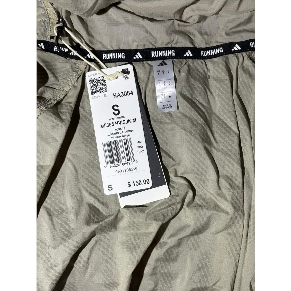 Adidas clothing - Adi365 Running Reflective Jacket - Running Reflective Jacket - KA3084 - Wonder Cargo - KA3084 16